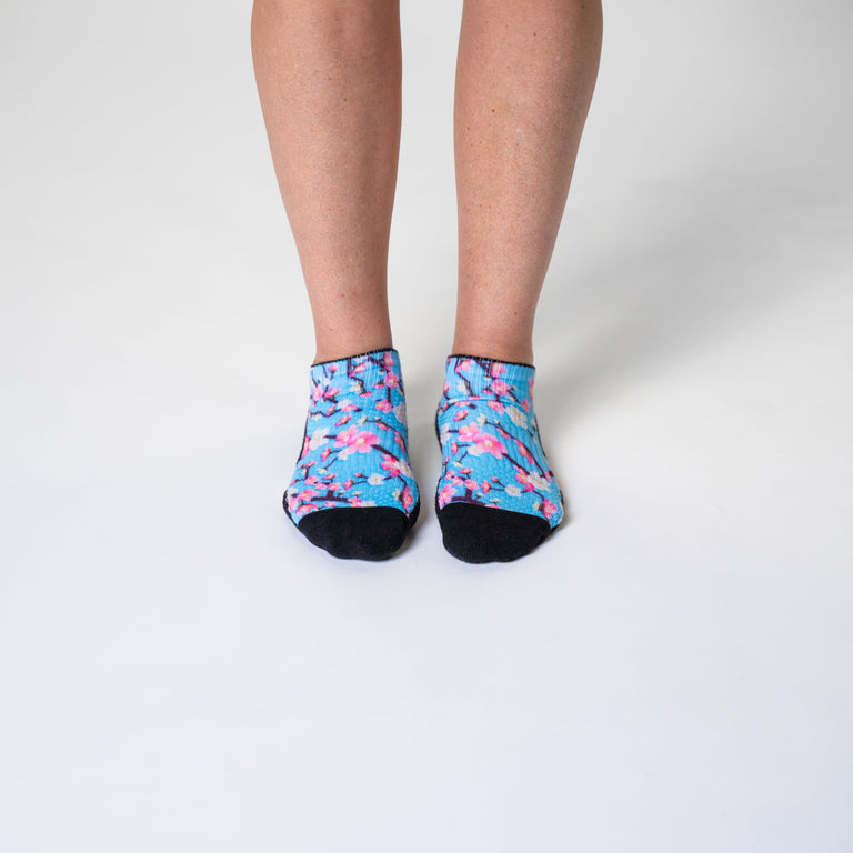 Blooming Brights Ankle Compression Socks 5-Pack Bundle