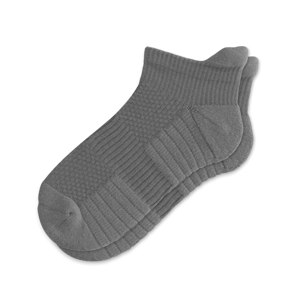 Ankle Compression Socks - Gray | Viasox Provides Comfort & Support