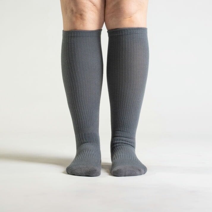 Gray Compression Socks Bundle 5-Pack