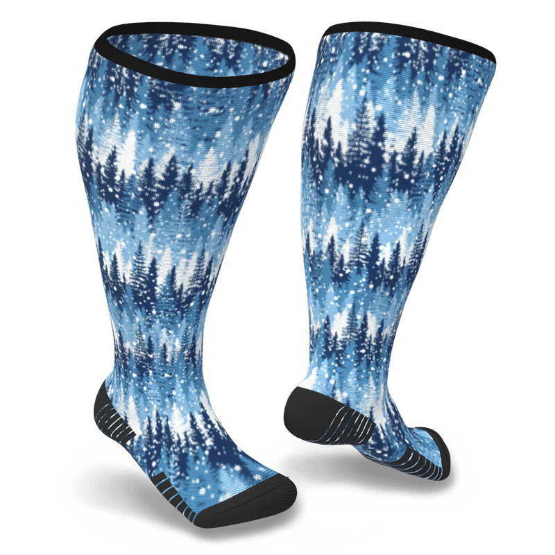 Pretty Compression Socks - Winter Blues Viasox