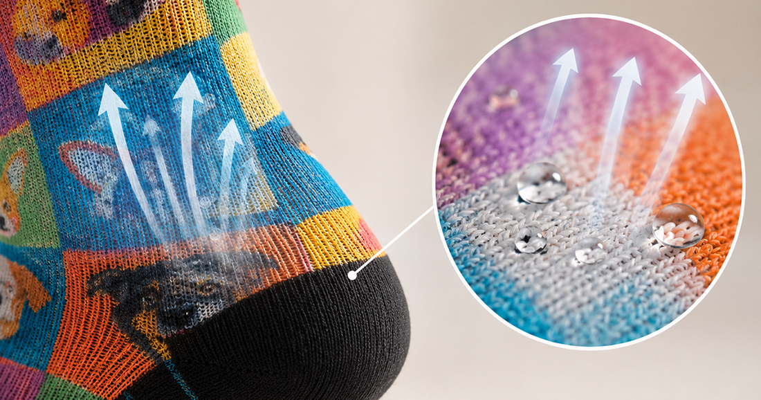 Why Moisture Management Is One of the Most Important Features in Everyday Socks