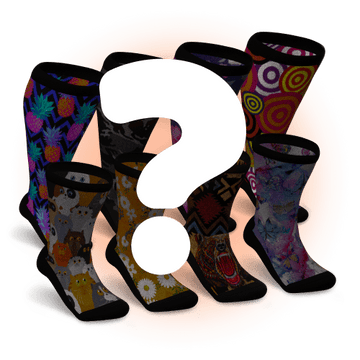 Mystery Non-Binding Diabetic Socks 8-Pack