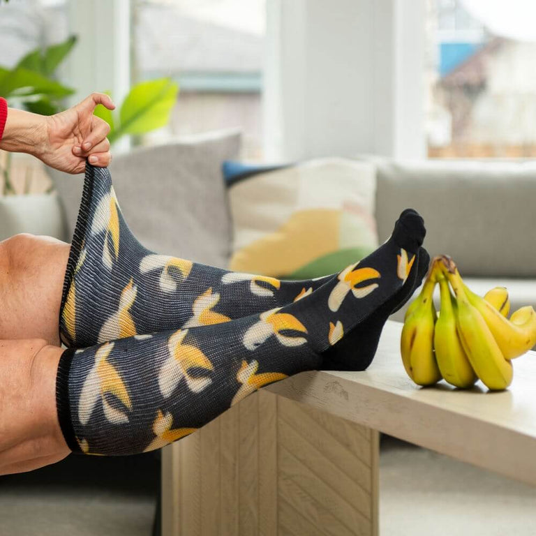 Gone Bananas EasyStretch™ Socks