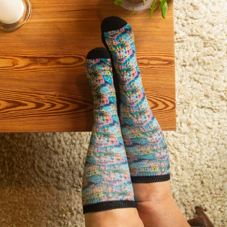 Seaside EasyStretch™ Socks