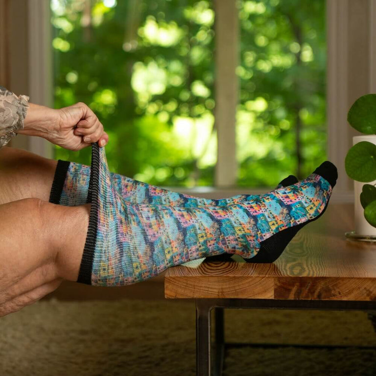 Seaside EasyStretch™ Socks