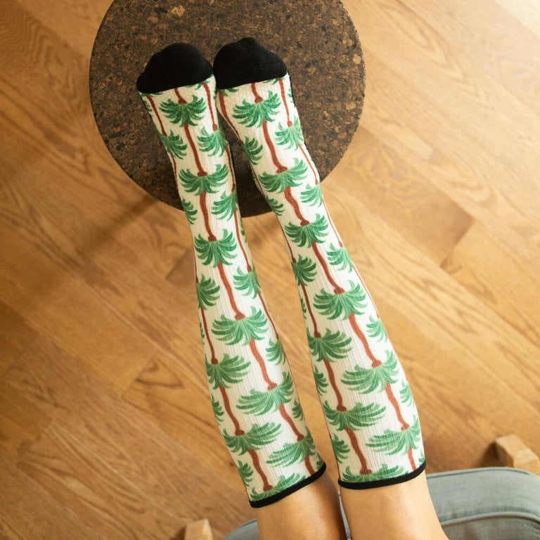 Desert Palms Compression Socks