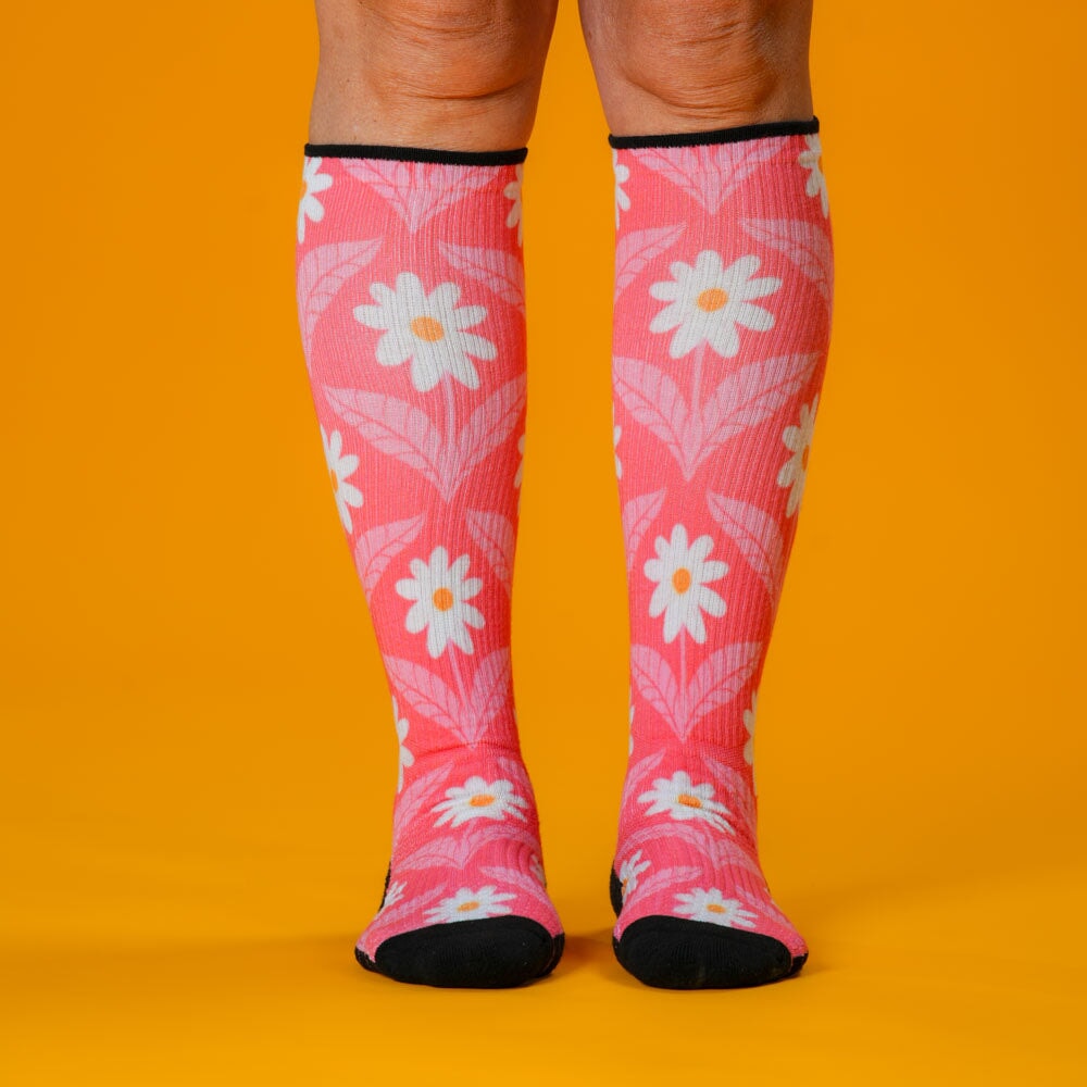 Viasox Petal Patch  Compression Socks 5-Pack Bundle side view