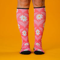 Viasox Petal Patch  Compression Socks 5-Pack Bundle side view