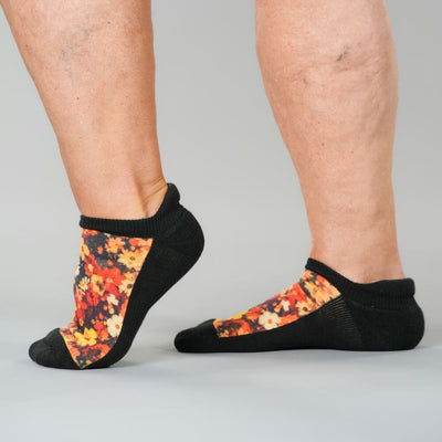 Amber Blooms Ankle Socks
