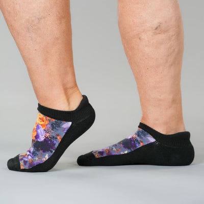 Purple Fantasy Ankle Socks
