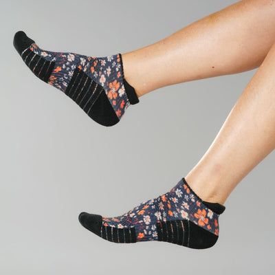 Fall Daisies Ankle Compression Socks