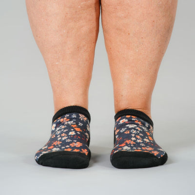 Fall Daisies Ankle Socks