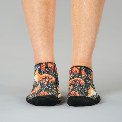 Fox Forest Ankle Compression Socks