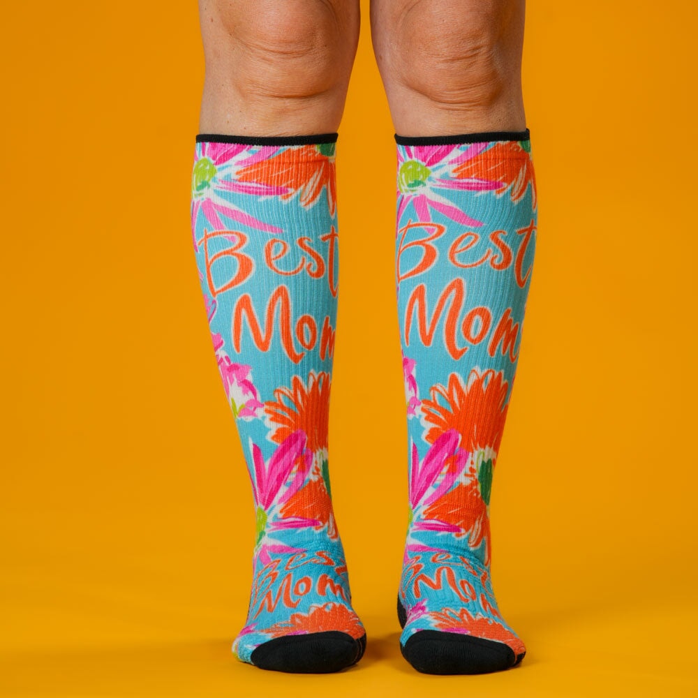 Viasox Best Mom Compression Socks side view