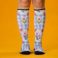 Viasox Petal Patch  Compression Socks 5-Pack Bundle pair displayed