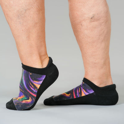 Viasox Cosmic Swirl Ankle Socks, photo 3