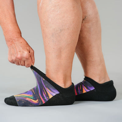 Viasox Cosmic Swirl Ankle Socks, photo 4