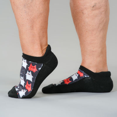 Viasox Boo Kitties Ankle Socks, photo 3