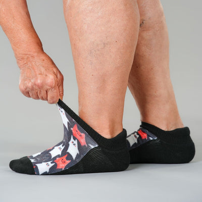 Viasox Boo Kitties Ankle Socks, photo 4