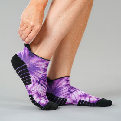 Purple Haze Ankle Compression Socks