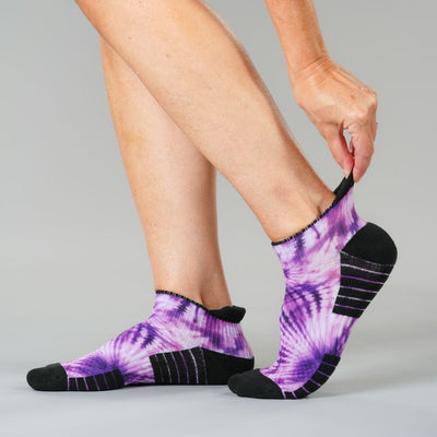 Purple Haze Ankle Compression Socks