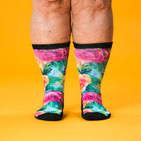 Viasox Rosie Day EasyStretch Socks pair displayed