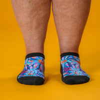 Viasox Mother's Day Ankle Socks 5-Pack Bundle stretched display