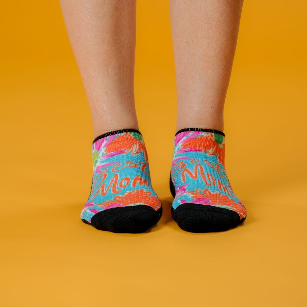 Viasox Best Mom Ankle Compression Socks side view