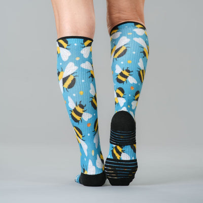 Bee Happy Compression Socks