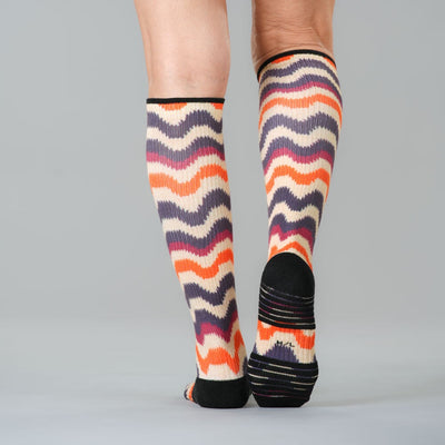 Autumn Waves Compression Socks