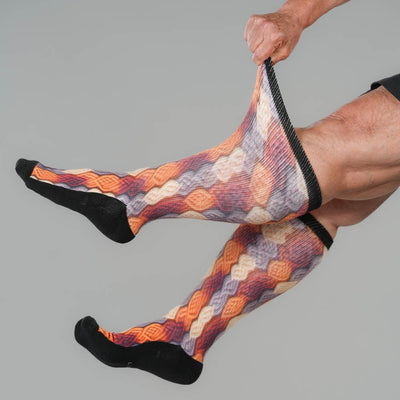 Fall Braids EasyStretch™ Socks