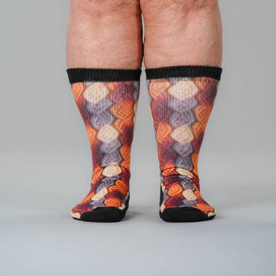 Fall Braids EasyStretch™ Socks