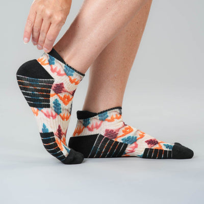 Knitted Forest Ankle Compression Socks