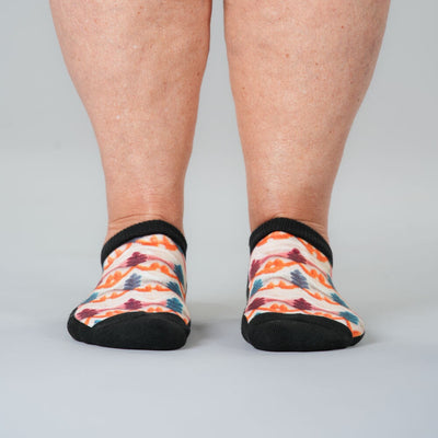 Knitted Forest Ankle Socks