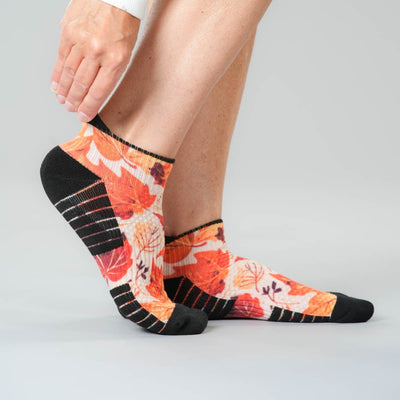 Maple Glory Ankle Compression Socks