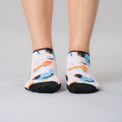 What The Cluck Ankle Compression Socks