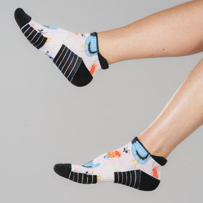 What The Cluck Ankle Compression Socks