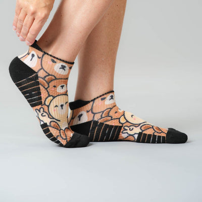 Bear Hug Ankle Compression Socks