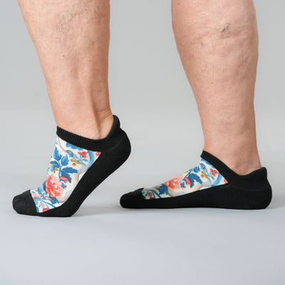 Vanilla Flora Ankle Socks