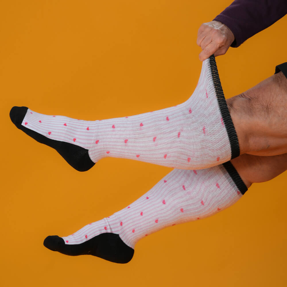 Love Stripes EasyStretch™ Socks – Viasox