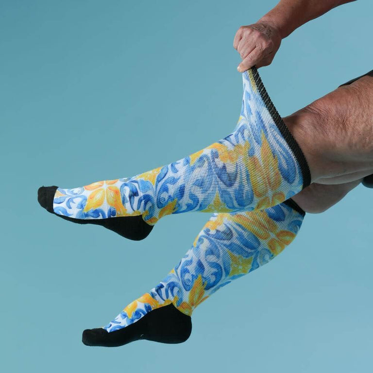 Mediterranean EasyStretch™ Socks