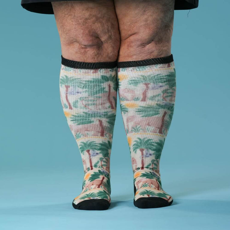 Elephant Safari EasyStretch™ Socks