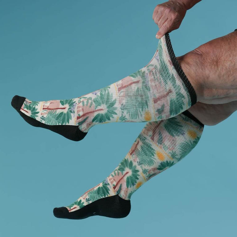 Elephant Safari EasyStretch™ Socks