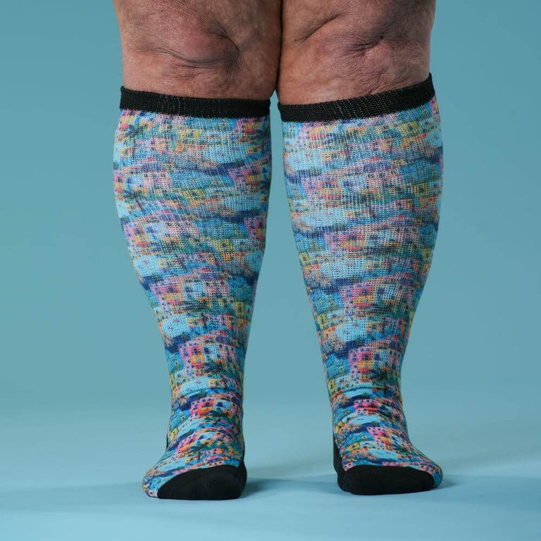 Seaside EasyStretch™ Socks