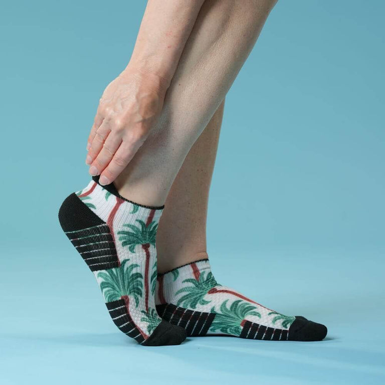 Desert Palms Ankle Compression Socks