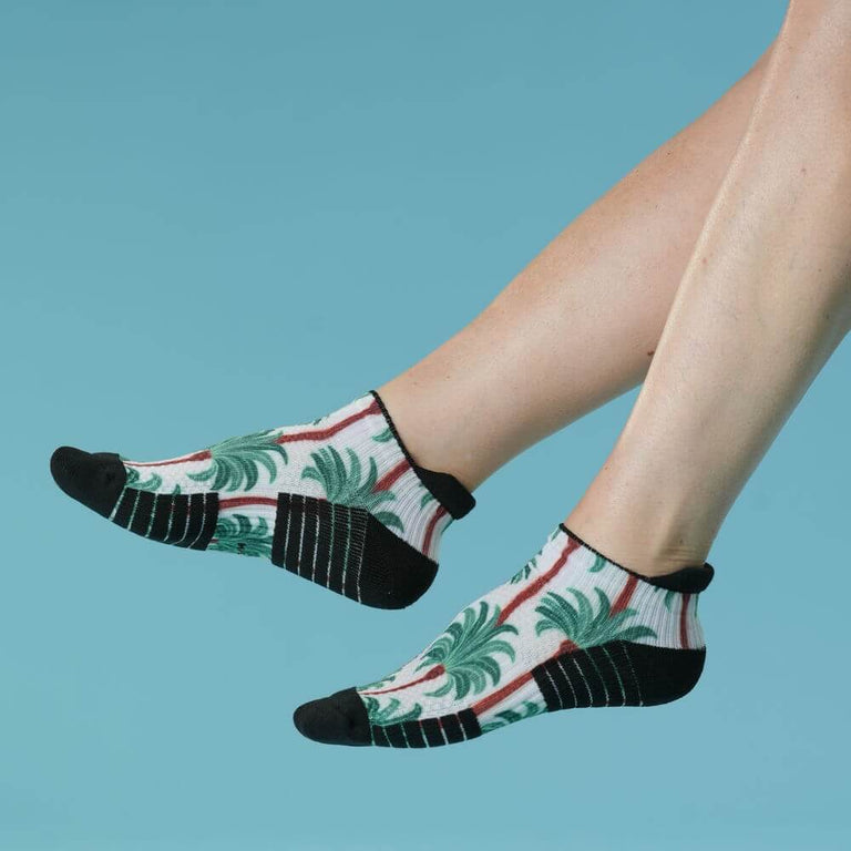 Desert Palms Ankle Compression Socks