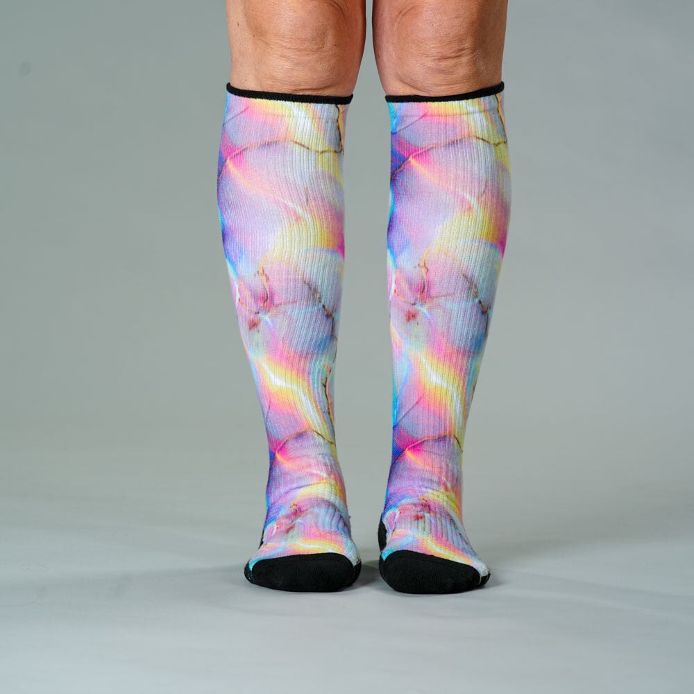 Viasox Dreamy Compression Socks side view