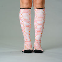Viasox Retro Pastel Compression Socks 5-Pack Bundle alternate view
