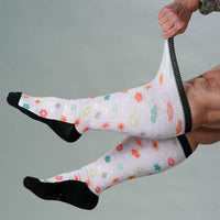 Viasox Daisy Dots EasyStretch Socks alternate view