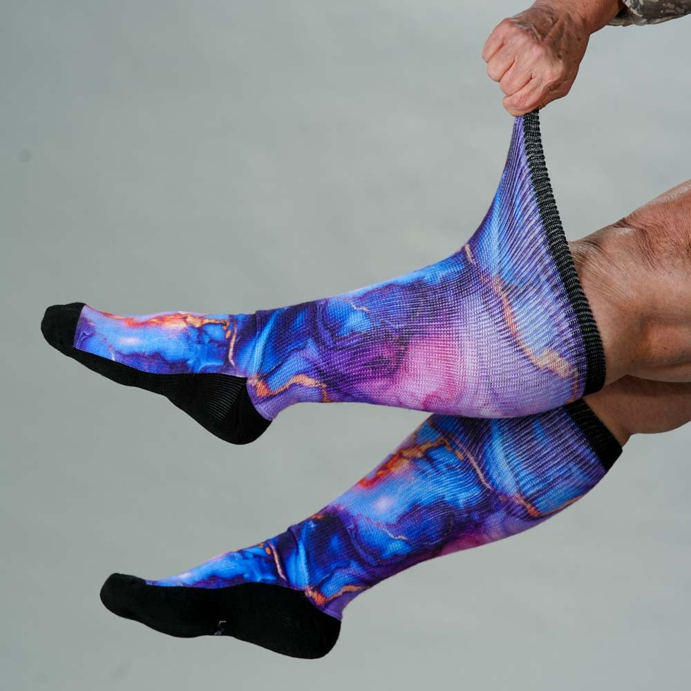 Viasox Golden Lavender EasyStretch Socks alternate view